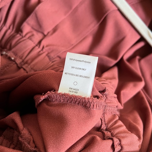 Anthropologie Crepe V-Neck Tie Jumpsuit - Picture 5 of 5